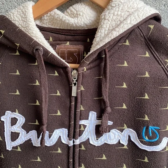 ❄️ Burton Sherpa Lined Hoody in Brown - Picture 8 of 15